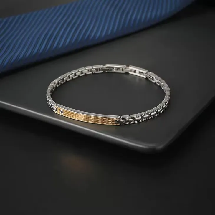 Stainless Steel Sparkly Rhinestone Bracelets